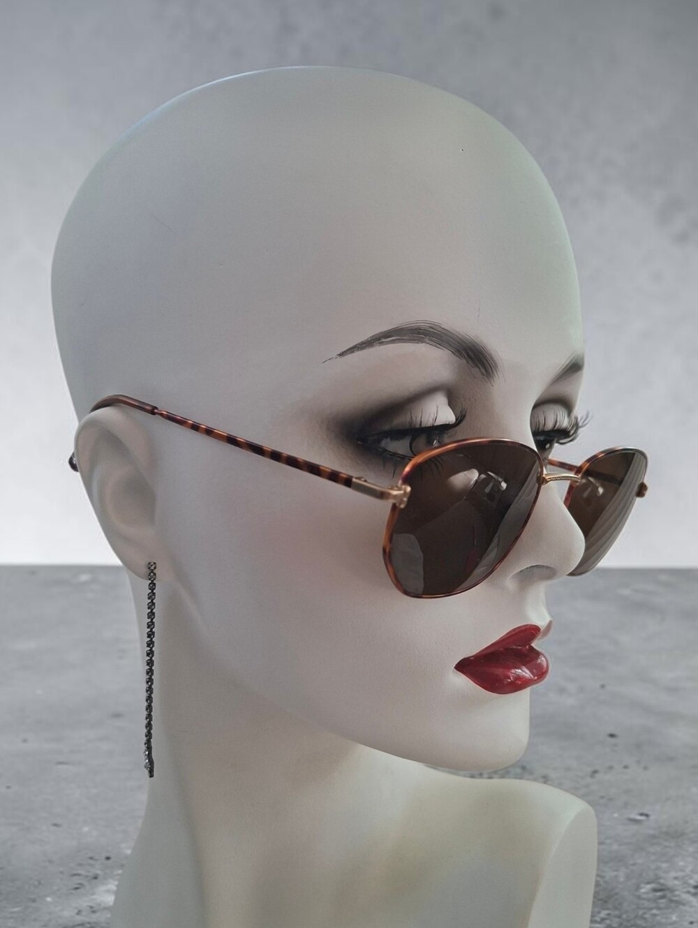 🔥 RARE Vintage Georgio Armani 173 802 Gold Tortoise Sunglasses Made In Italy